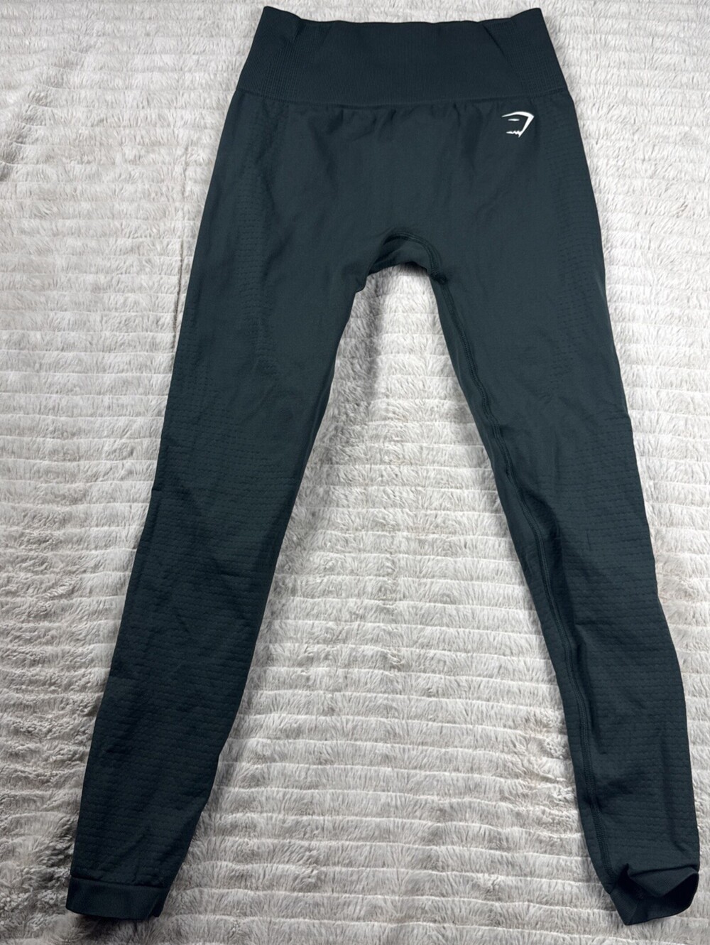 Gymshark Dark Green Leggings Pants Size XS Workout Gym Shark